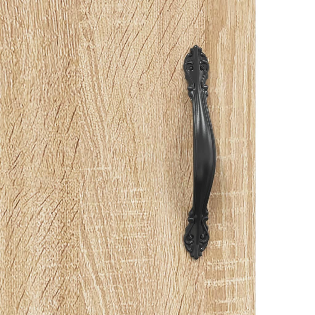 Armadietto a Muro Rovere Sonoma 60x31x70 cm Legno Multistrato