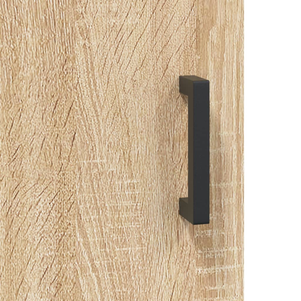 Armadietto a Muro Rovere Sonoma 60x31x70 cm Legno Multistrato