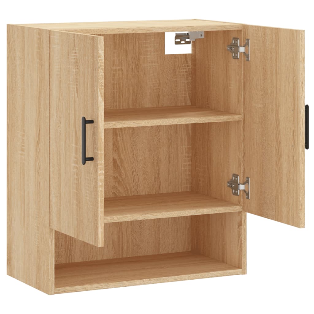 Armadietto a Muro Rovere Sonoma 60x31x70 cm Legno Multistrato