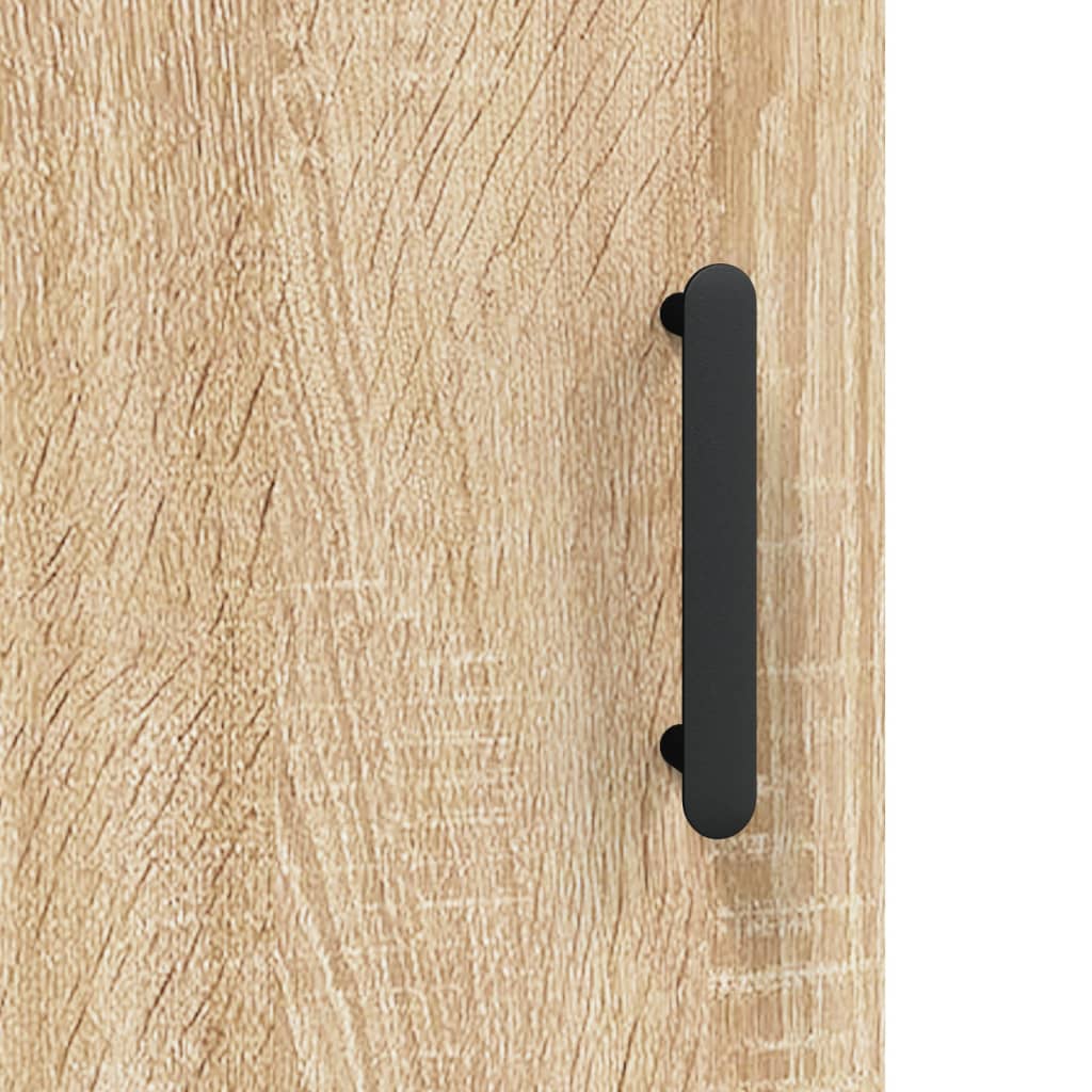 Armadietto a Muro Rovere Sonoma 60x31x70 cm Legno Multistrato