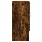 Armadietto a Muro Rovere Fumo 60x31x70 cm in Legno Multistrato