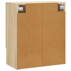 Armadietto a Muro Rovere Sonoma 60x31x70 cm Legno Multistrato