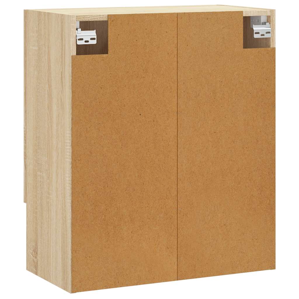 Armadietto a Muro Rovere Sonoma 60x31x70 cm Legno Multistrato