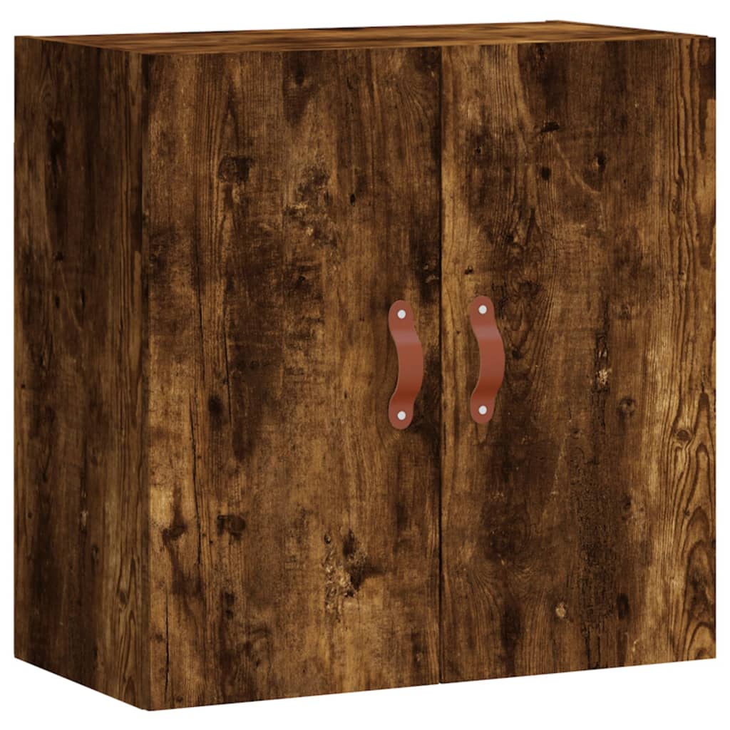 Armadietto a Muro Rovere Fumo 60x31x60 cm in Legno Multistrato