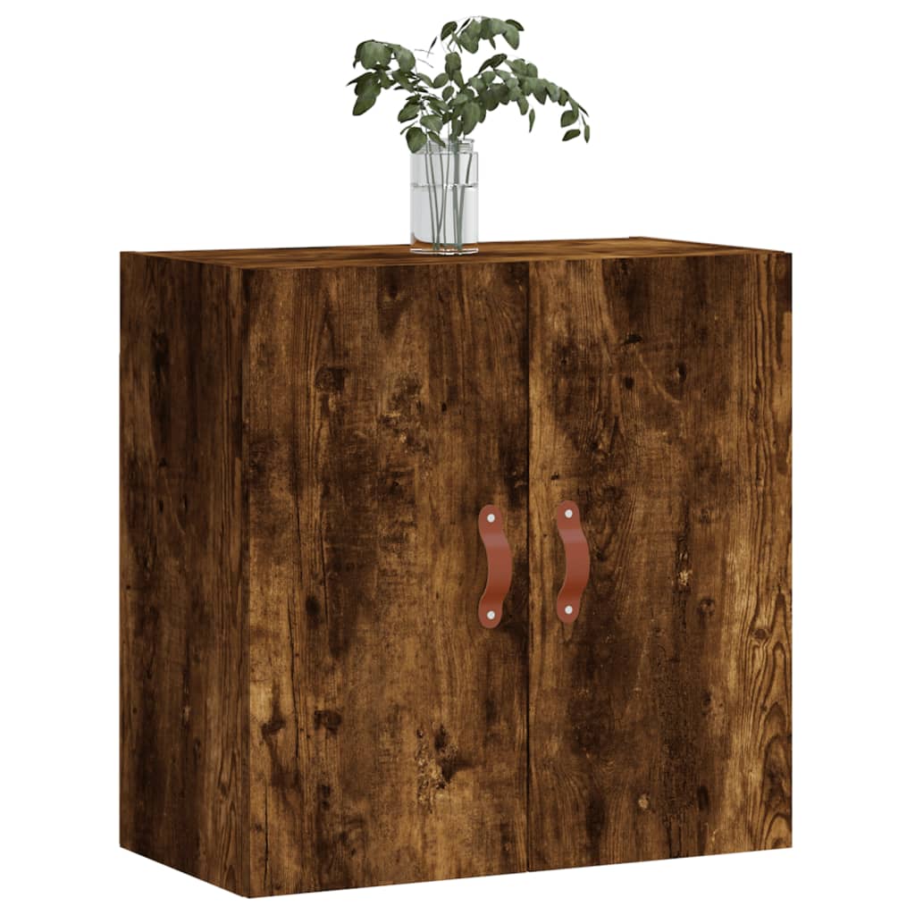 Armadietto a Muro Rovere Fumo 60x31x60 cm in Legno Multistrato