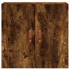 Armadietto a Muro Rovere Fumo 60x31x60 cm in Legno Multistrato
