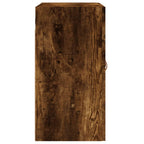 Armadietto a Muro Rovere Fumo 60x31x60 cm in Legno Multistrato