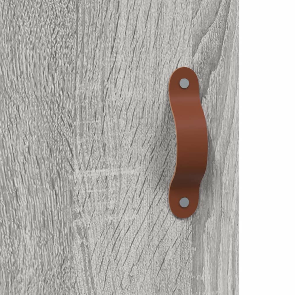 Mobile Pensile Grigio Sonoma 60x31x60 cm in Legno Multistrato