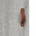 Mobile Pensile Grigio Sonoma 60x31x60 cm in Legno Multistrato