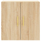 Armadietto a Muro Rovere Sonoma 60x31x60 cm Legno Multistrato