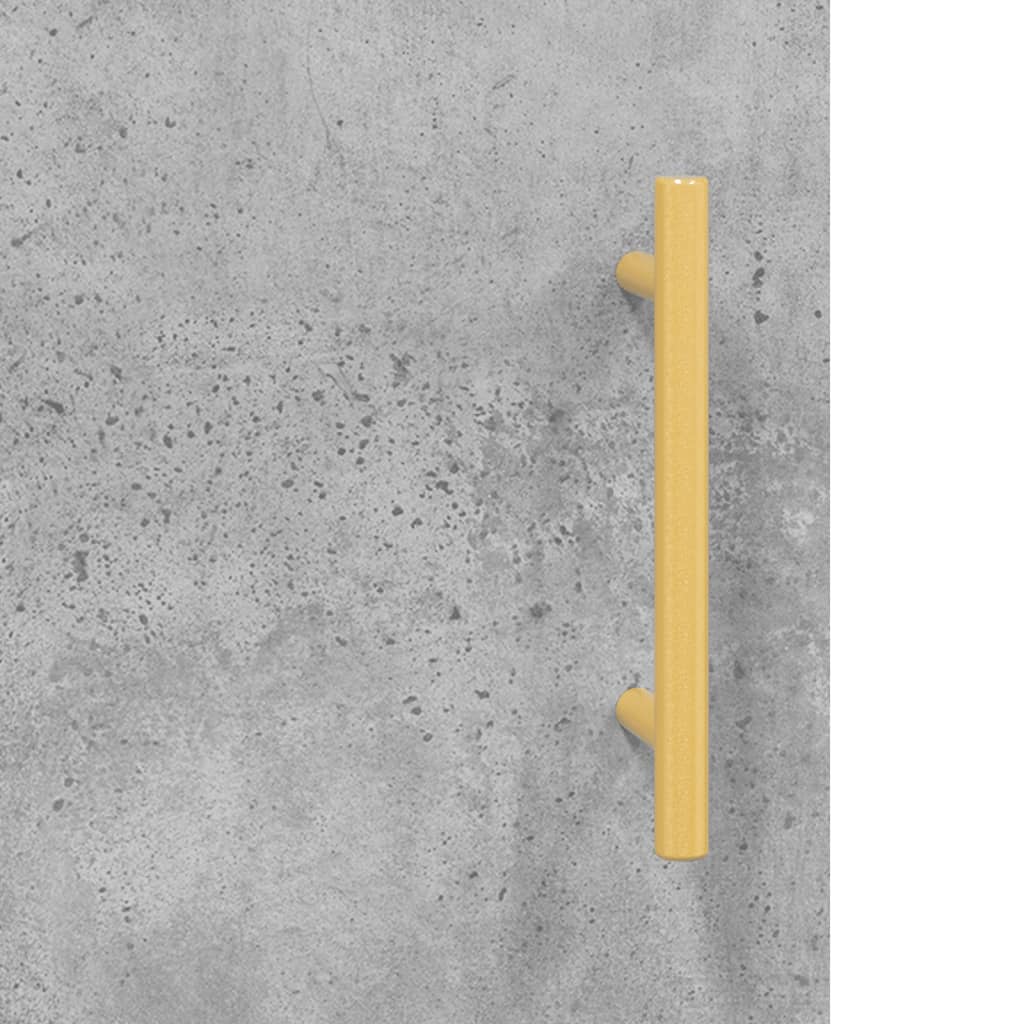 Mobile a Parete Grigio Cemento 60x31x60 cm in Legno Multistrato