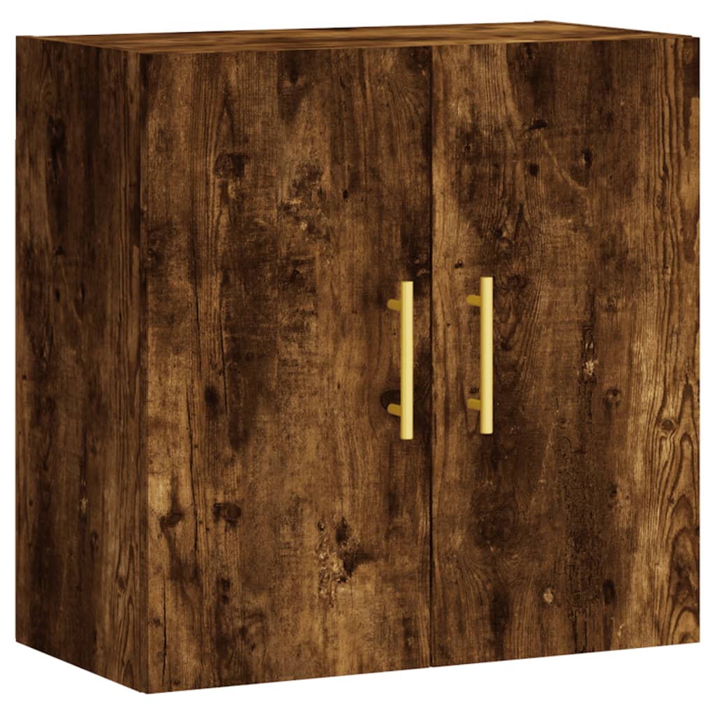Armadietto a Muro Rovere Fumo 60x31x60 cm in Legno Multistrato