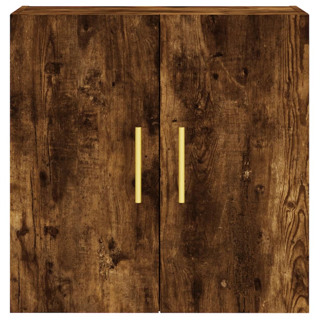 Armadietto a Muro Rovere Fumo 60x31x60 cm in Legno Multistrato