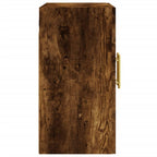 Armadietto a Muro Rovere Fumo 60x31x60 cm in Legno Multistrato