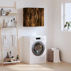 Armadietto a Muro Rovere Fumo 60x31x60 cm in Legno Multistrato