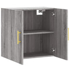 Mobile Pensile Grigio Sonoma 60x31x60 cm in Legno Multistrato