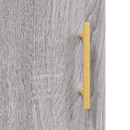 Mobile Pensile Grigio Sonoma 60x31x60 cm in Legno Multistrato