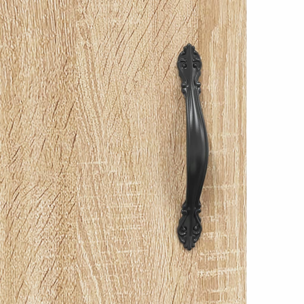 Armadietto a Muro Rovere Sonoma 60x31x60 cm Legno Multistrato