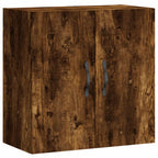 Armadietto a Muro Rovere Fumo 60x31x60 cm in Legno Multistrato