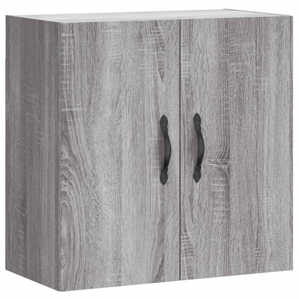 Mobile Pensile Grigio Sonoma 60x31x60 cm in Legno Multistrato