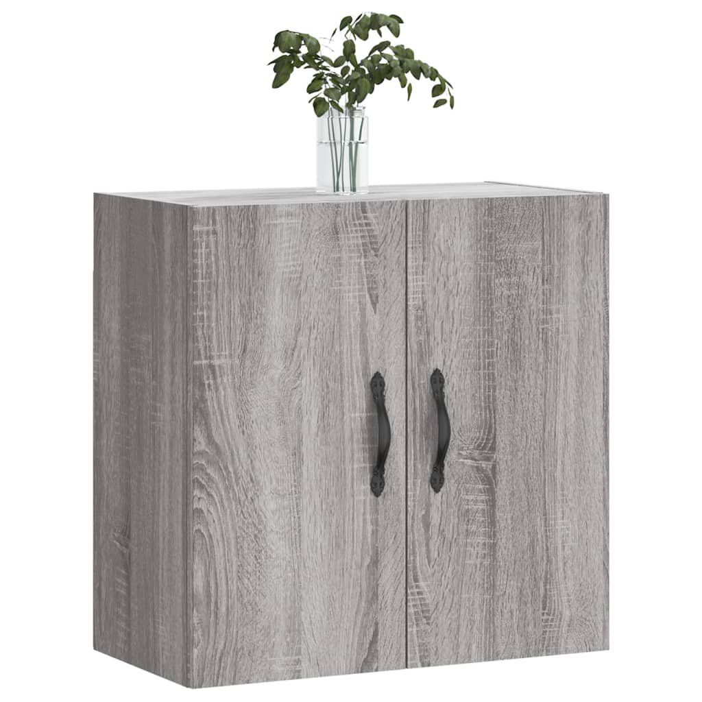 Mobile Pensile Grigio Sonoma 60x31x60 cm in Legno Multistrato