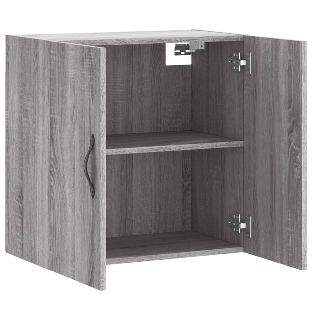 Mobile Pensile Grigio Sonoma 60x31x60 cm in Legno Multistrato