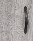Mobile Pensile Grigio Sonoma 60x31x60 cm in Legno Multistrato