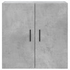Mobile a Parete Grigio Cemento 60x31x60 cm in Legno Multistrato