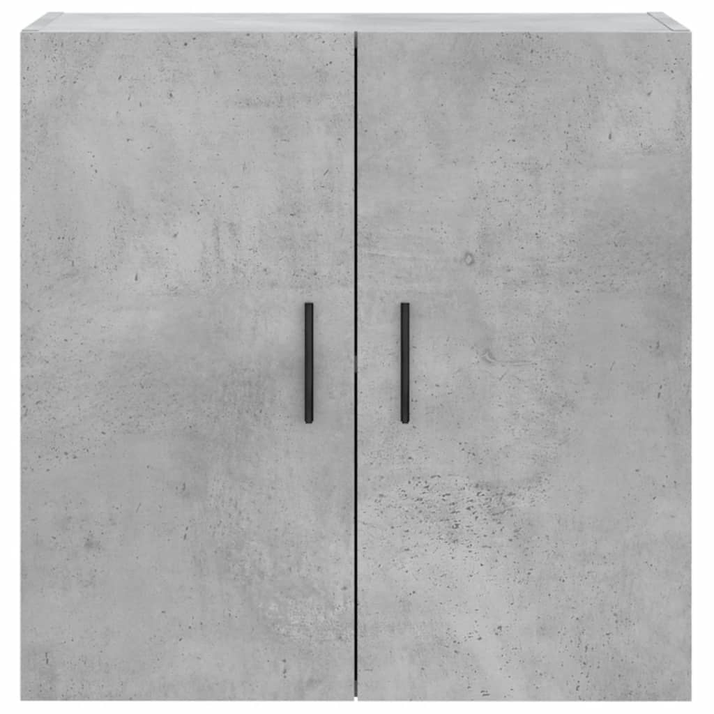 Mobile a Parete Grigio Cemento 60x31x60 cm in Legno Multistrato