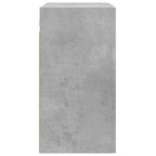 Mobile a Parete Grigio Cemento 60x31x60 cm in Legno Multistrato
