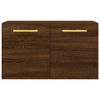 Mobile a Parete Rovere Marrone 60x36,5x35 cm Legno Multistrato