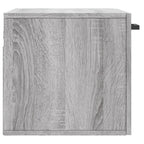 Mobile a Parete Grigio Sonoma 60x36,5x35cm in Legno Multistrato