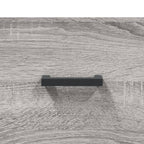 Mobile a Parete Grigio Sonoma 60x36,5x35cm in Legno Multistrato