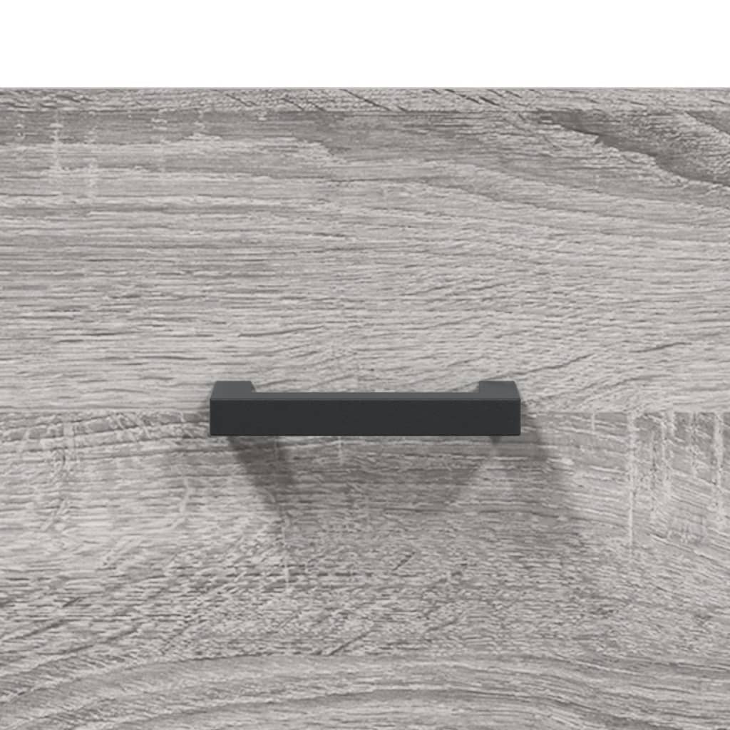 Mobile a Parete Grigio Sonoma 60x36,5x35cm in Legno Multistrato