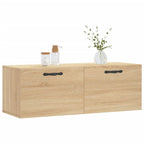 Mobile a Parete Rovere Sonoma 100x36,5x35 cm Legno Multistrato