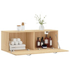 Mobile a Parete Rovere Sonoma 100x36,5x35 cm Legno Multistrato