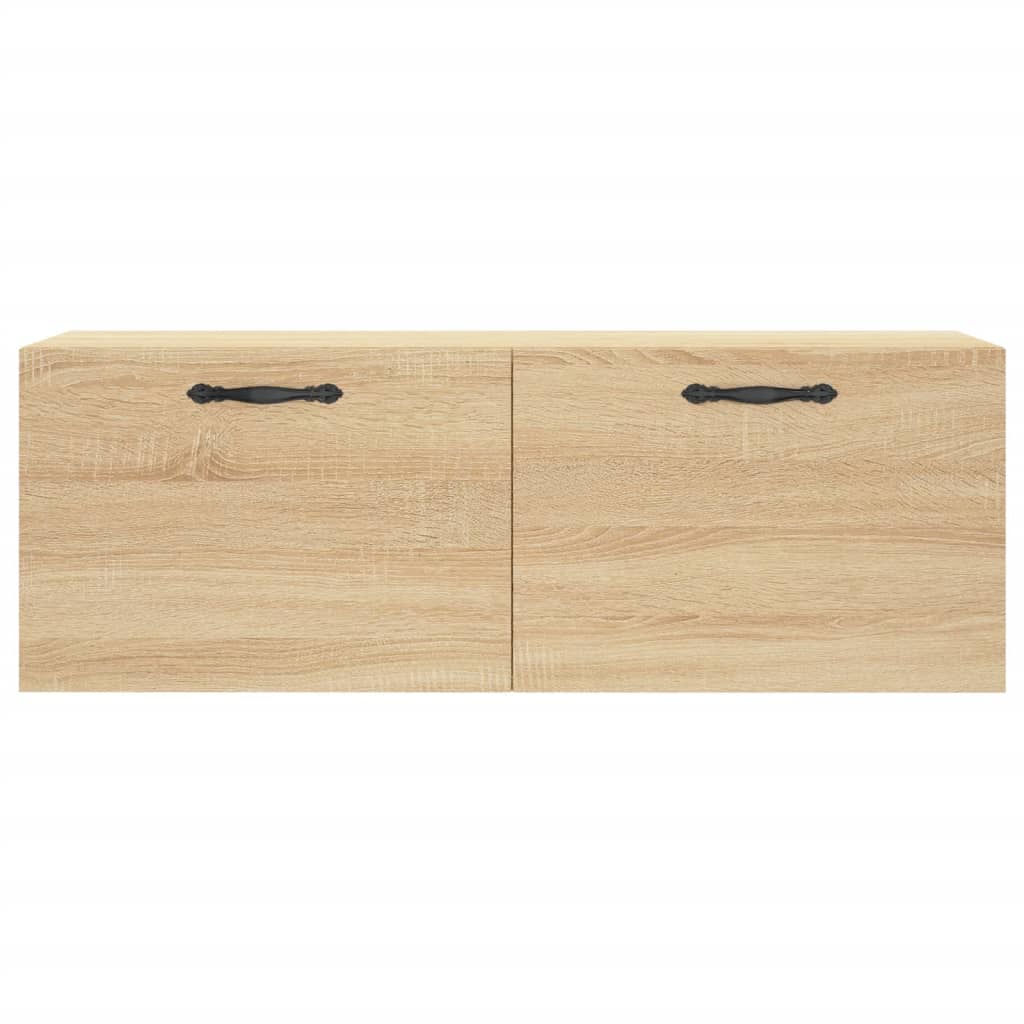 Mobile a Parete Rovere Sonoma 100x36,5x35 cm Legno Multistrato