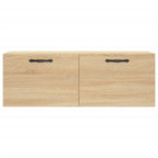 Mobile a Parete Rovere Sonoma 100x36,5x35 cm Legno Multistrato