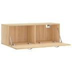 Mobile a Parete Rovere Sonoma 100x36,5x35 cm Legno Multistrato