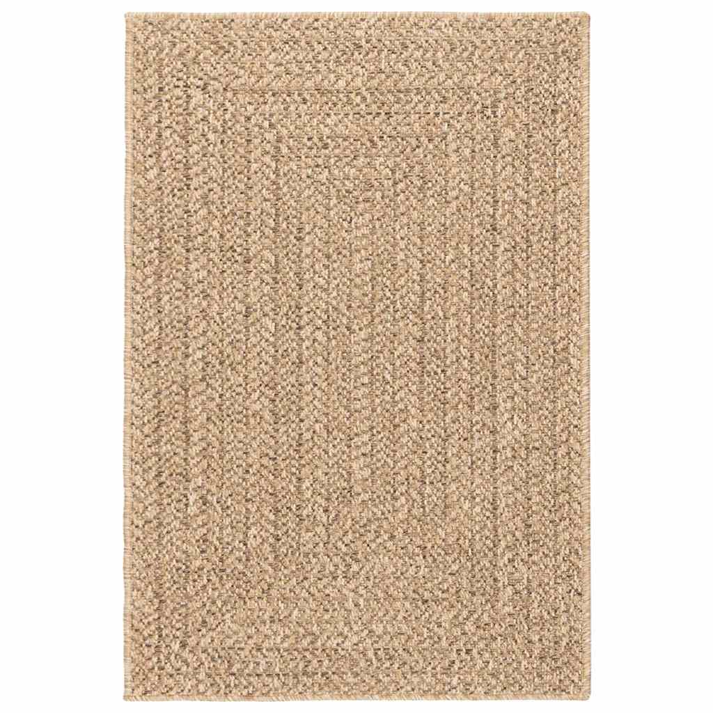 Tappeto ZIZUR 120x170 cm Aspetto Iuta per Interni ed Esterni