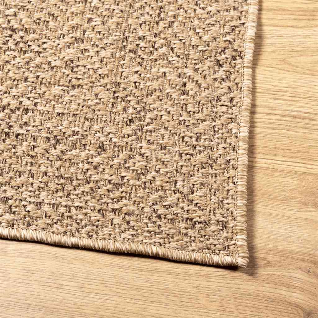 Tappeto ZIZUR 160x230 cm Aspetto Iuta per Interni ed Esterni