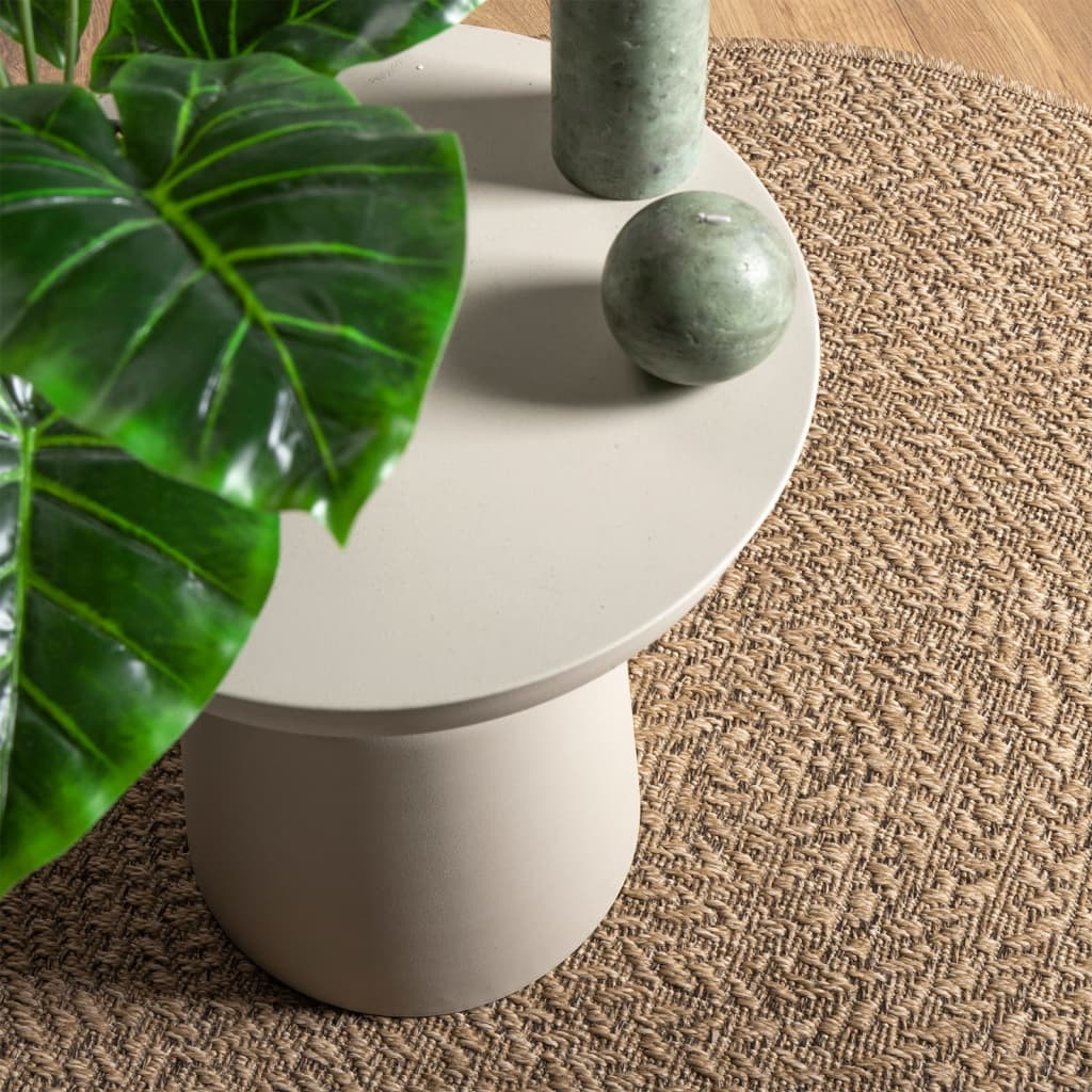 Tappeto ZIZUR 120 cm Aspetto Iuta per Interni ed Esterni