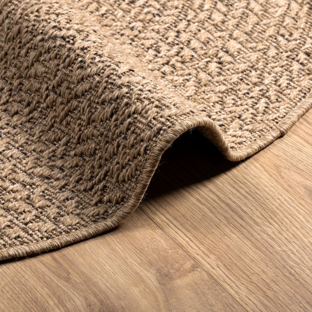 Tappeto ZIZUR 120 cm Aspetto Iuta per Interni ed Esterni