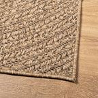 Tappeto ZIZUR 80x150 cm Aspetto Iuta per Interni ed Esterni