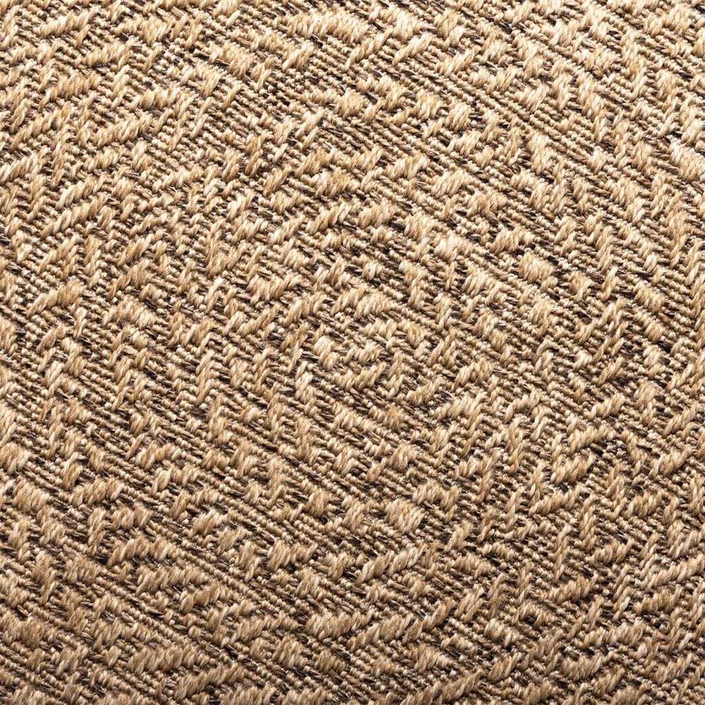 Tappeto ZIZUR 120x170 cm Aspetto Iuta per Interni ed Esterni