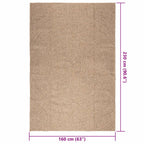 Tappeto ZIZUR 160x230 cm Aspetto Iuta per Interni ed Esterni