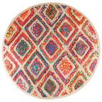 Tappeto Lavabile Multicolore Ø 120 cm