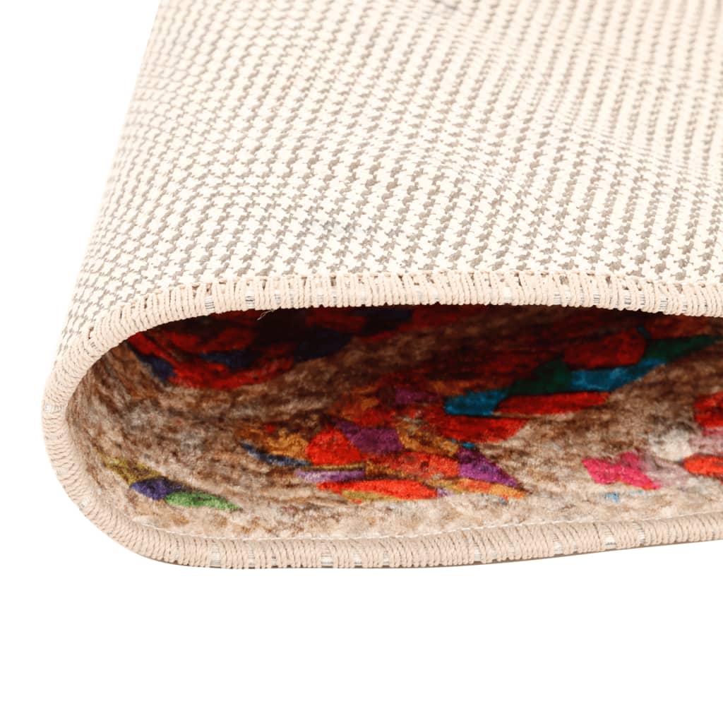 Tappeto Lavabile Multicolore Ø 120 cm