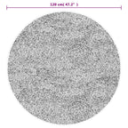 Tappeto Lavabile Multicolore Ø 120 cm