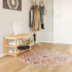 Tappeto Lavabile Multicolore Ø 120 cm